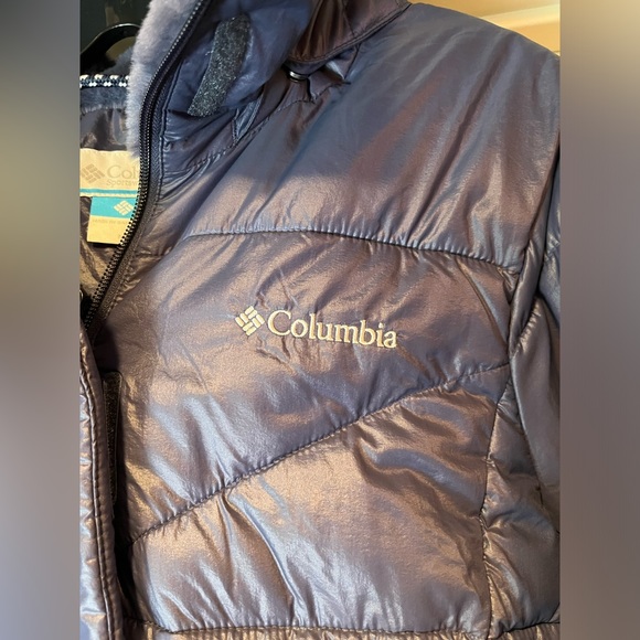 Womens Medium Columbia Peak To Park II Mid Insulated Jacket Hood Water Resistant - Picture 3 of 16